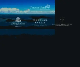 Canouan.com(Canouan Estate) Screenshot