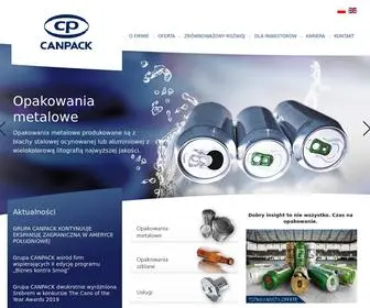 Canpack.eu(CAN-PACK SA) Screenshot