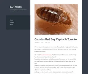 Canpress.ca(Can Press) Screenshot