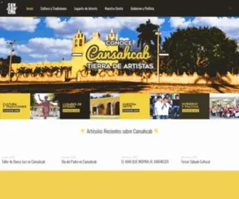 Cansahcab.com(Yucatán) Screenshot