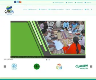 Cansouthasia.net(Climate Action Network South Asia) Screenshot