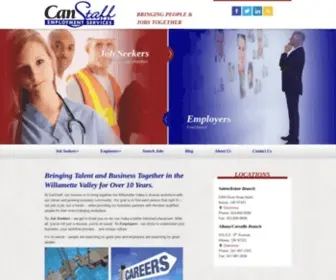 Canstaff.net(CanStaff Employment Services) Screenshot