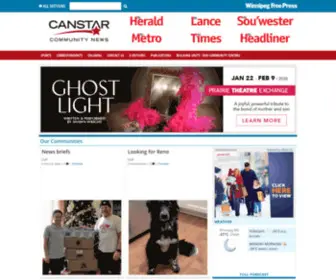 Canstarnews.com(Our Communities articles and news from Manitoba) Screenshot