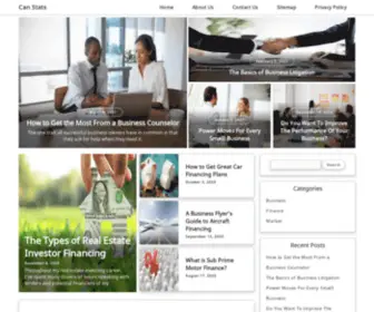 Canstats.org(Can Stats) Screenshot