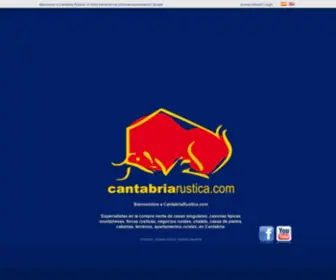 Cantabriarustica.com(Bienvenidos a) Screenshot