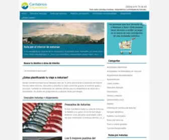 Cantabricoexperience.com(Asturias Turismo) Screenshot