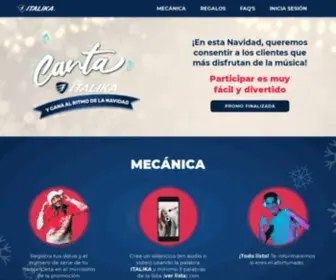 Cantaitalika.com.mx(Canta con ITALIKA) Screenshot