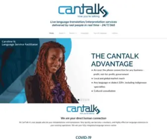 Cantalk.com(CanTalk Canada) Screenshot