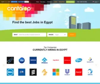 Cantalop.com(Jobs in Egypt) Screenshot