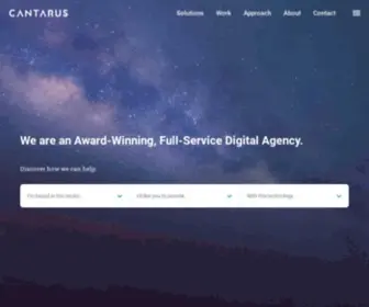 Cantarus.com(Full Service Digital Agency Manchester & London) Screenshot