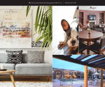 Cantataatthetrails.com(Apartments in Albuquerque) Screenshot