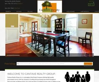 Cantaverealtygroup.com(Norwood MA Real Estate) Screenshot