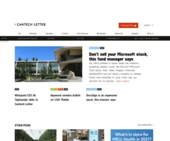 Cantechletter.com(Cantech Letter) Screenshot