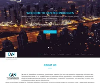 Cantechnologies.co.in(CAN Technologies) Screenshot