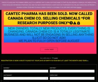 CantecPharma.com(CantecPharma) Screenshot