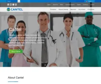 Cantelmedical.eu(Please select your region) Screenshot