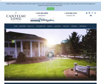 Cantelmifuneralhome.com(Cantelmi Funeral Home) Screenshot