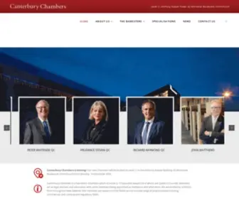 Canterburychambers.co.nz(Canterbury Chambers) Screenshot