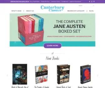Canterburyclassicsbooks.com(Canterbury Classics) Screenshot