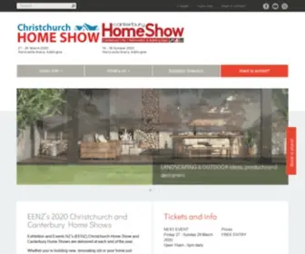 Canterburyhomeshow.co.nz(Canterbury Home Show) Screenshot