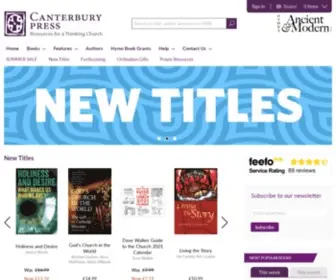 Canterburypress.co.uk(Canterbury Press) Screenshot