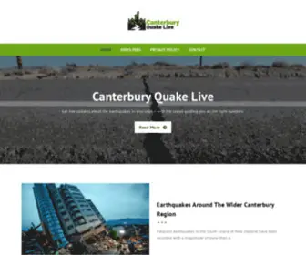 CanterburyQuakelive.co.nz(Canterbury Quake Live) Screenshot