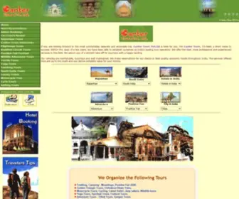 Cantertours.com(Canter Tours pvt ltd) Screenshot