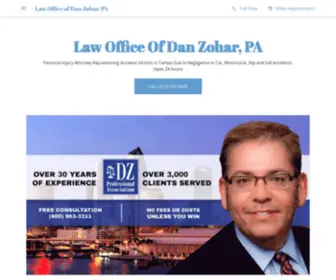 Cantheyscore.com(Law Office of Dan Zohar) Screenshot