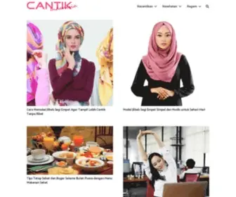 Cantik.co.id(Situs Toto) Screenshot