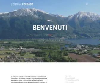 Cantinacarrara.ch(Cantina Carrara) Screenshot