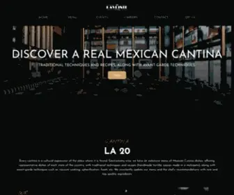 Cantinala20.com(Cantina la 20) Screenshot