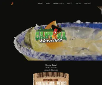 Cantinamex.com(Cantina Mexicana) Screenshot