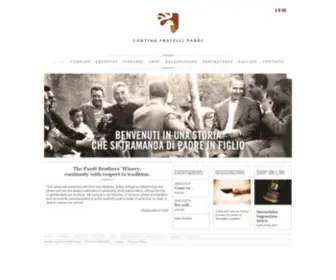 Cantinapardi.it(Cantina pardi) Screenshot