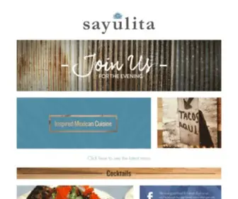 Cantinasayulita.com(Sayulita) Screenshot