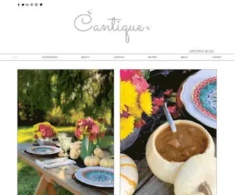 Cantiquejoice.com(DIY Craft blog) Screenshot