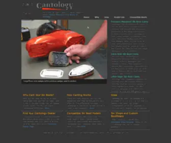 Cantology.com(Intra-Sole Ski Boot Cant Wedges) Screenshot