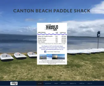 Cantonbeachpaddleshack.com.au(Canton Beach Paddle Shack) Screenshot