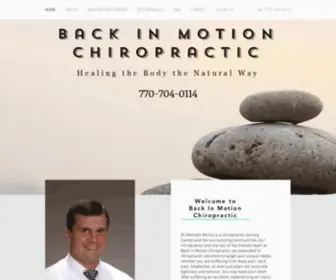 Cantongeorgiachiropractor.com(Chiropractor Canton) Screenshot