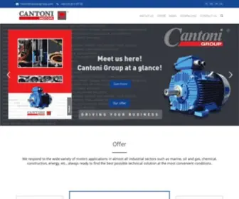 Cantonigroup.com(Cantoni Group) Screenshot