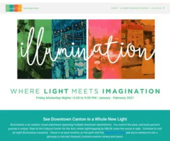 Cantonlightfestival.com(Illumination Arts) Screenshot