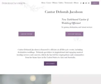 CantordeborahJacobson.com(Cantor Deborah Jacobson) Screenshot