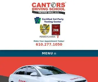 Cantorsdrivingschool.com(Driving School) Screenshot
