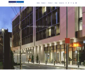 Cantrellcrowley.com(Architects & Interior Designer in Dublin) Screenshot