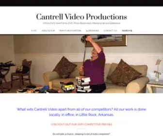 Cantrellvideo.com(Video & Film Conversion Services) Screenshot