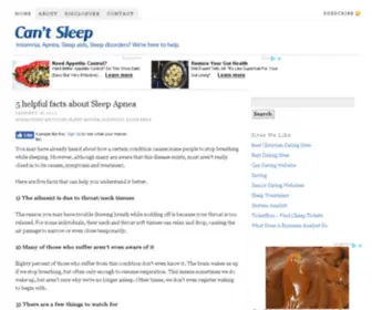 Cantsleep.com(Cantsleep) Screenshot