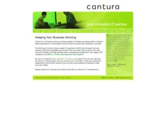 Cantura.com(Cantura Computer Services & IT Solutions St Albans Hertfordshire) Screenshot