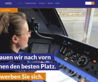 Cantus-Bahn.de(Göttingen) Screenshot