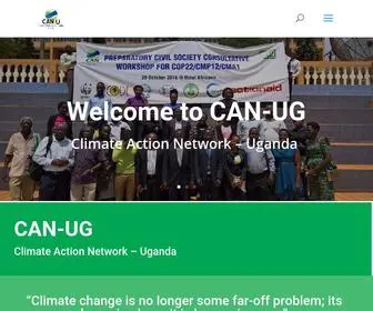 Can.ug(Climate Action Network uganda) Screenshot