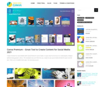 Canvalifetime.com(Design With Canva Blog) Screenshot