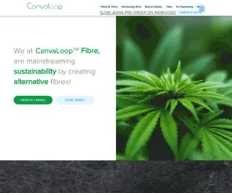 Canvaloop.com(Canvaloop Fibre Pvt) Screenshot
